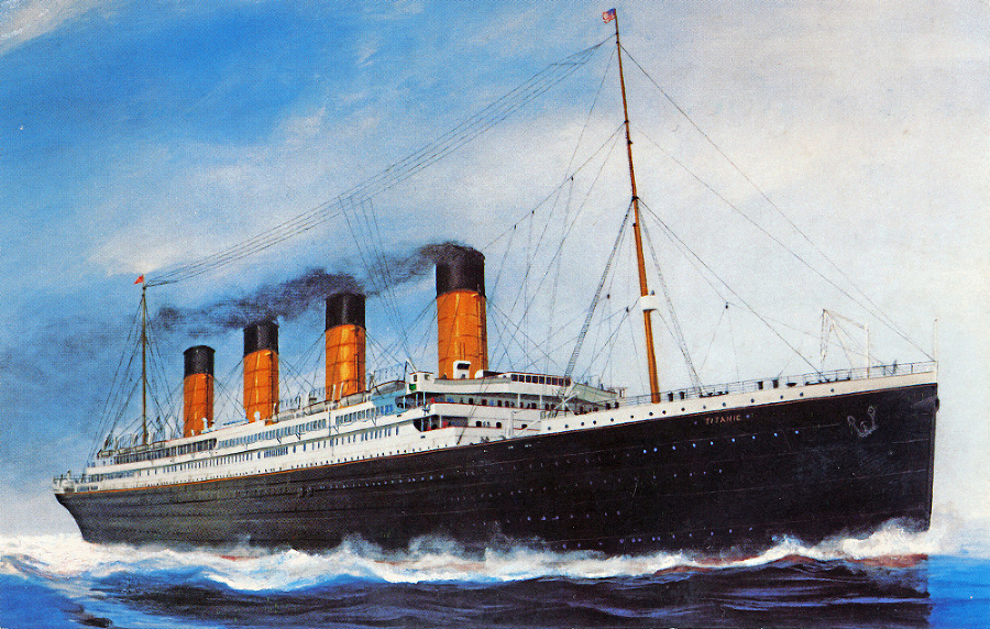 Titanic sa potopil
v roku 1912.