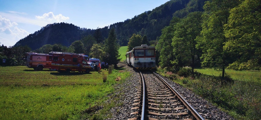 Zrážku s vlakom v