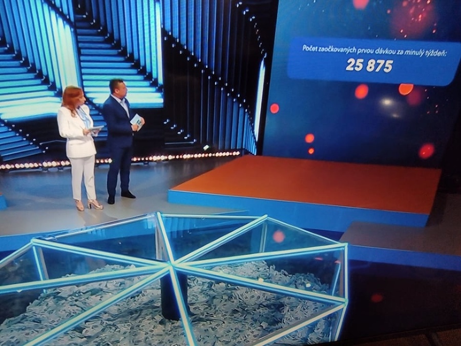 Slováci sa dočkali úvodného večera Očkovacej lotérie.