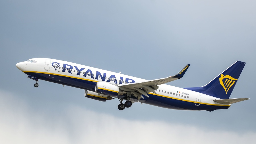 Lietadlo spoločnosti Ryanair.