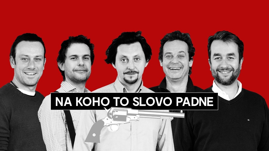 Na koho to slovo padne.