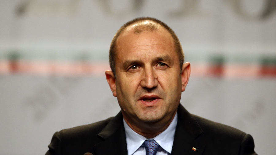 Bulharský prezident Rumen Radev.