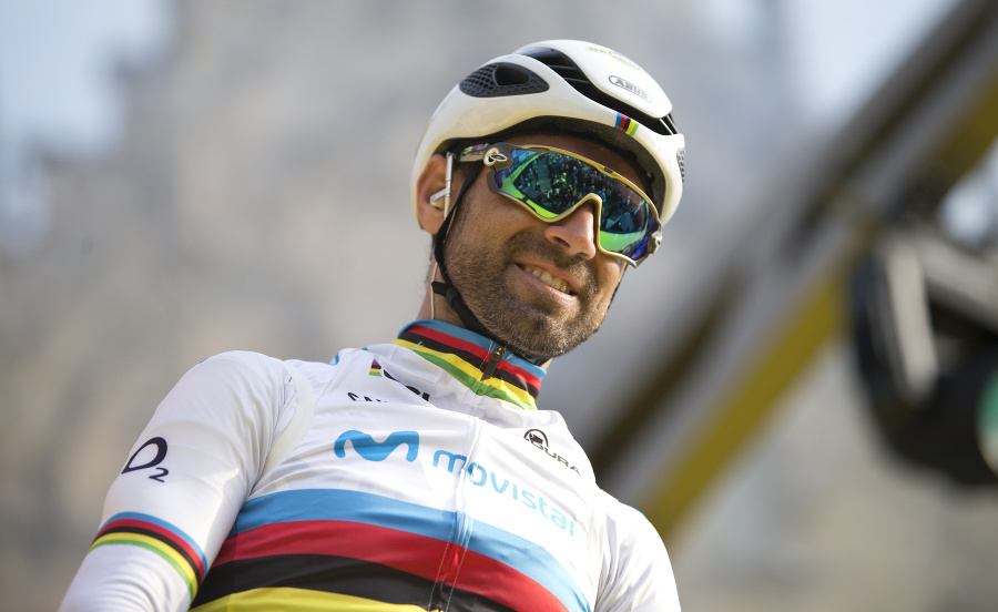 Cyklista Alejandro Valverde