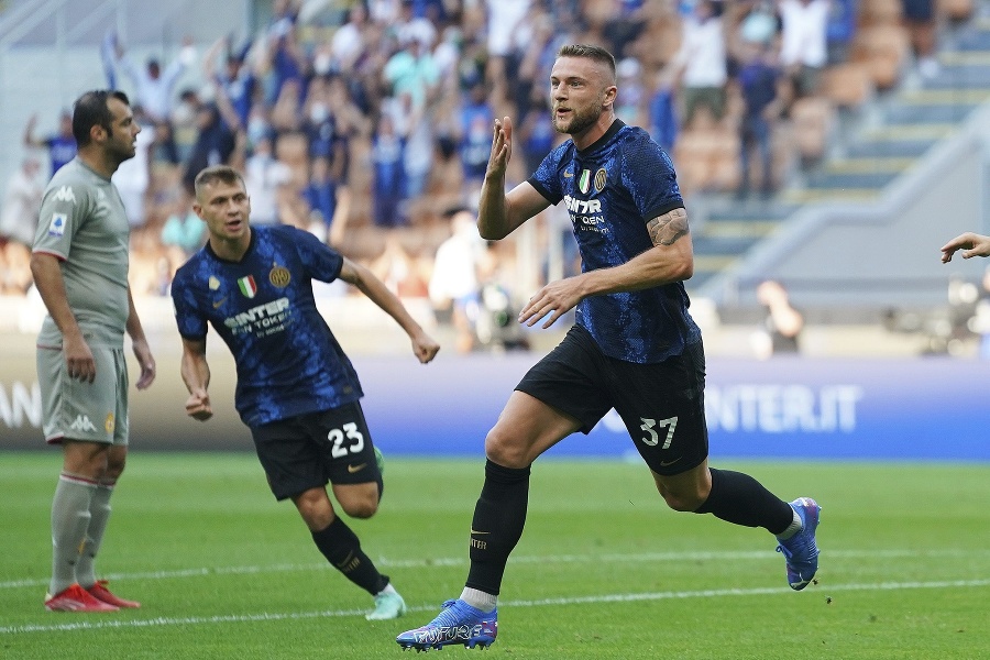 Futbalista Milan Škriniar z