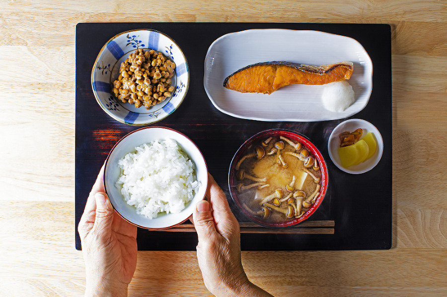 Japonsko - K raňajkám