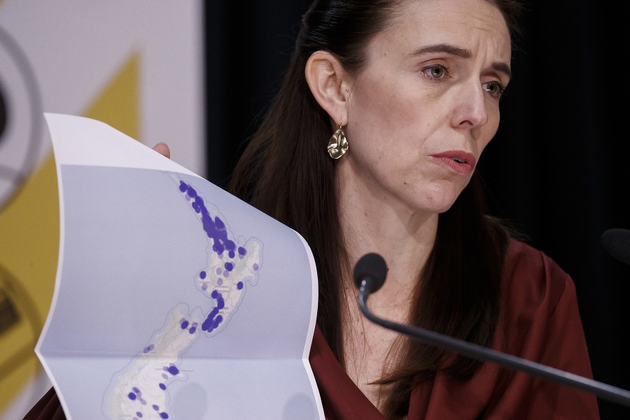 Premiérka Nového Zélandu Jacinda