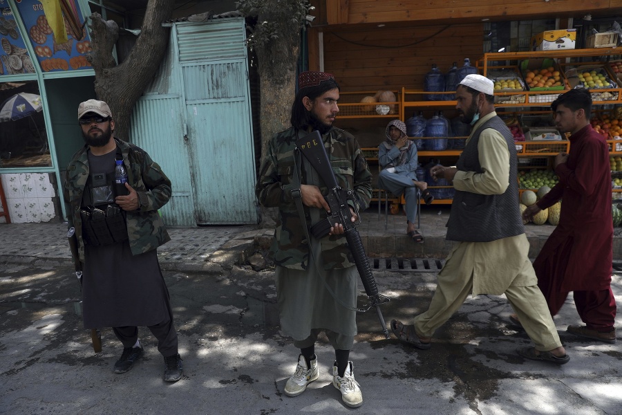 Bojovníci Talibanu.