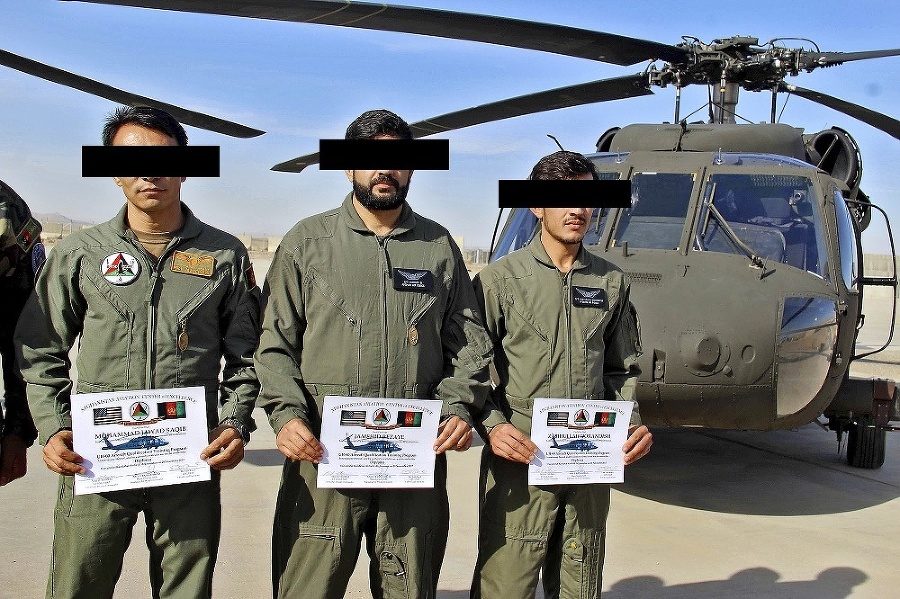 Afganskí piloti (ilustračná foto)