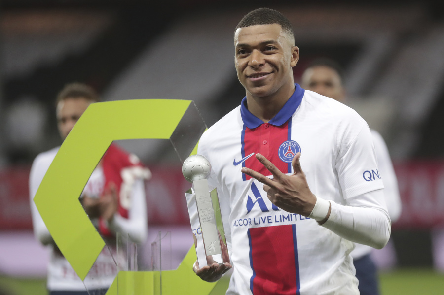 Francúzsky útočník Kylian Mbappé.