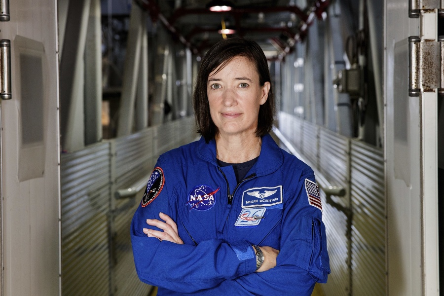 Americká astronautka Megan McArthurová.
