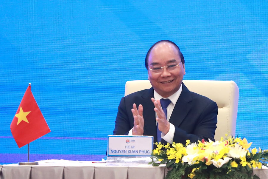 Vietnamský prezident Ngyuen Xuan