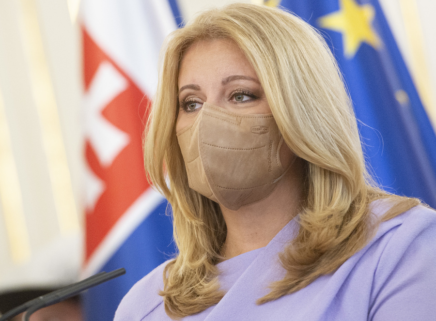 Prezidentka SR Zuzana Čaputová