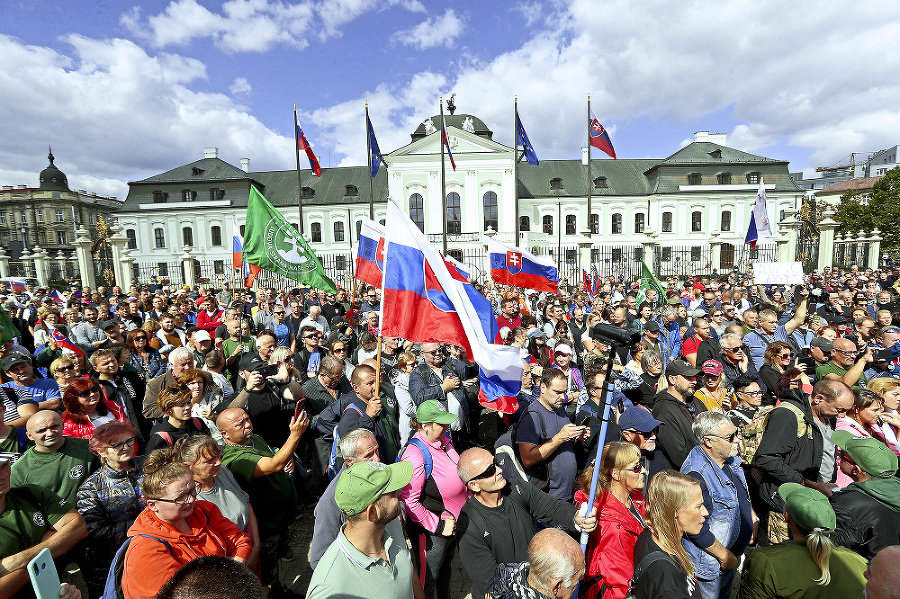 V Bratislave sa protesty