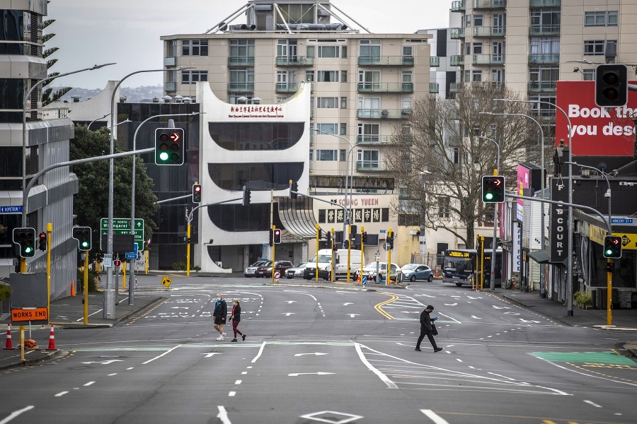 Novozélandské mesto Auckland