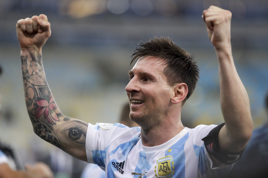 Argentínsky hráč Lionel Messi.