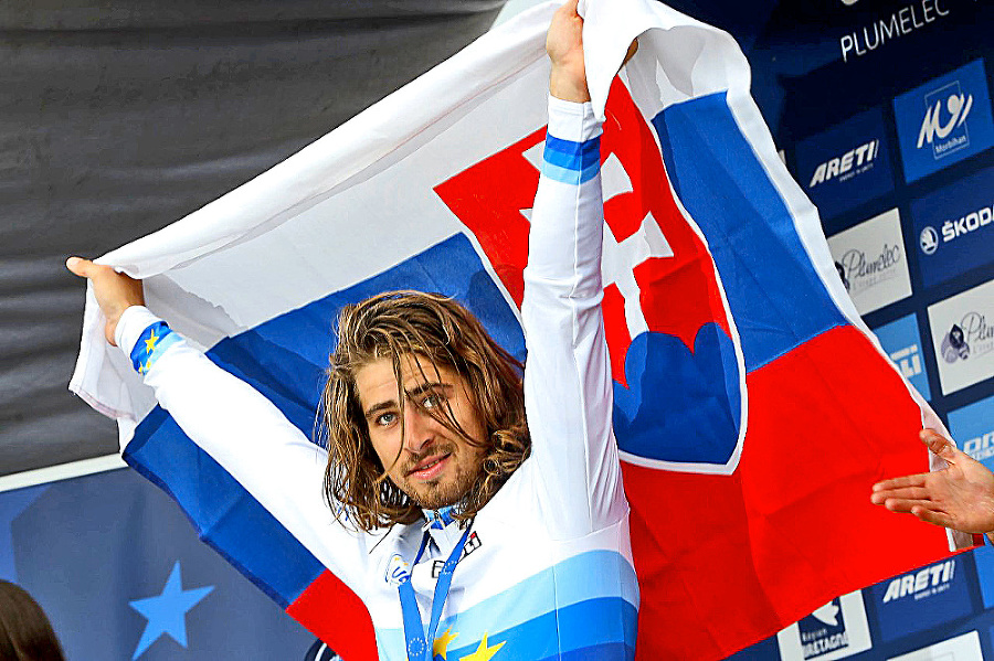 Slovenský cyklista Peter Sagan.