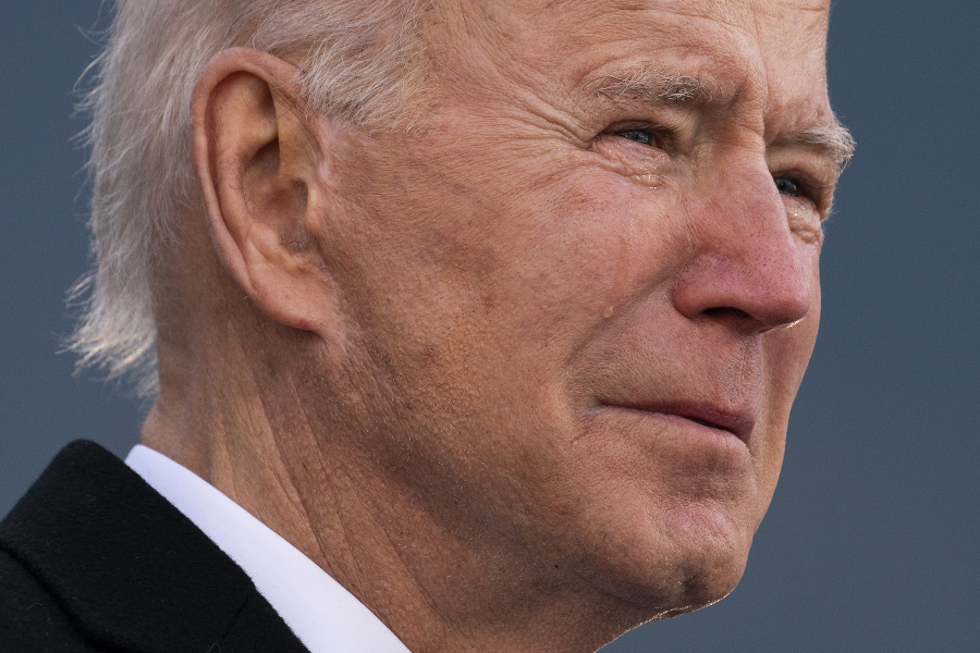 Americký prezident Joe Biden .