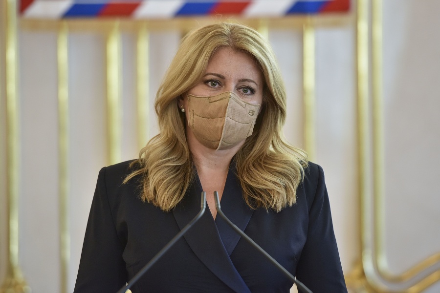 Prezidentka Zuzana Čaputová.