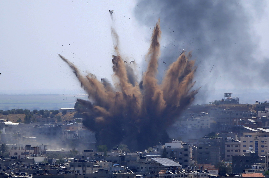 Izrael po raketovom útoku