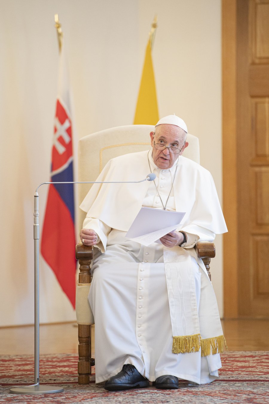 Pápež František na ekumenickom