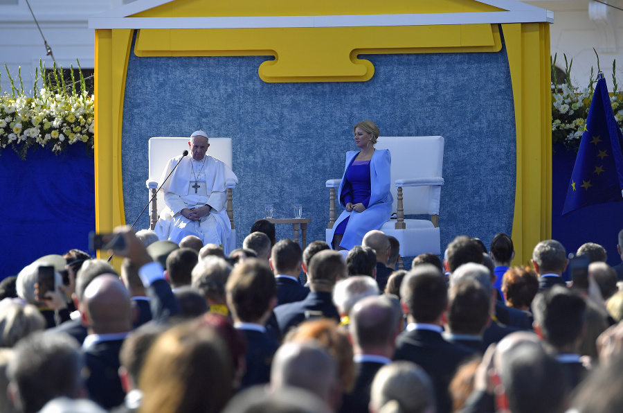 Pápež František a prezidentka