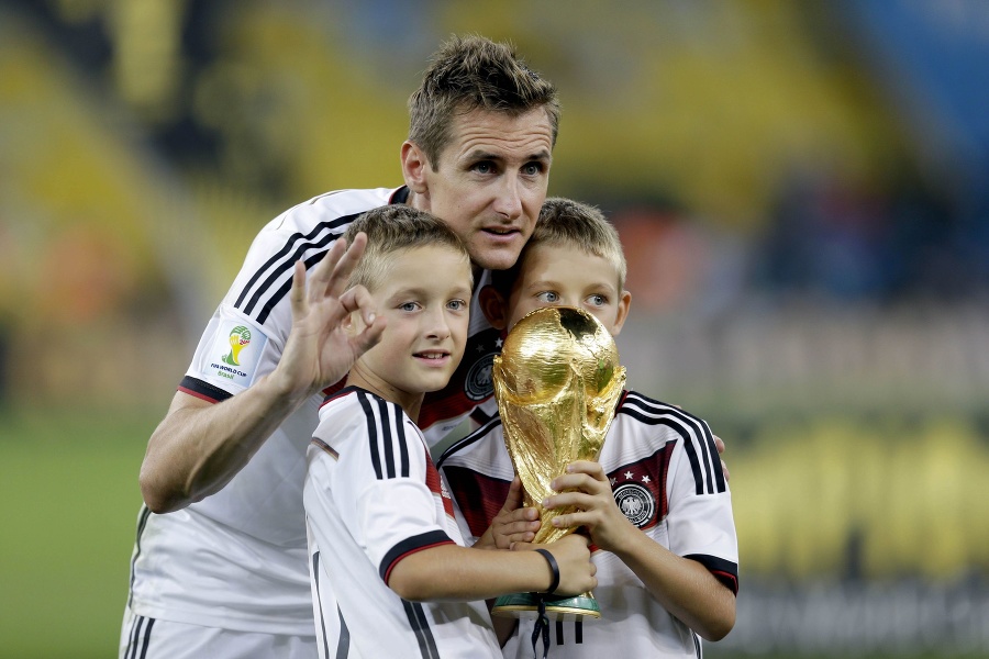 Nemecký futbalista Miroslav Klose.
