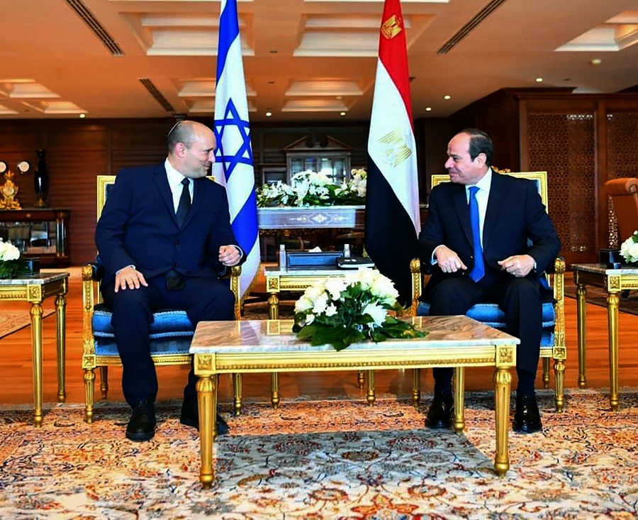 Egyptský prezident Abdal Fattáh