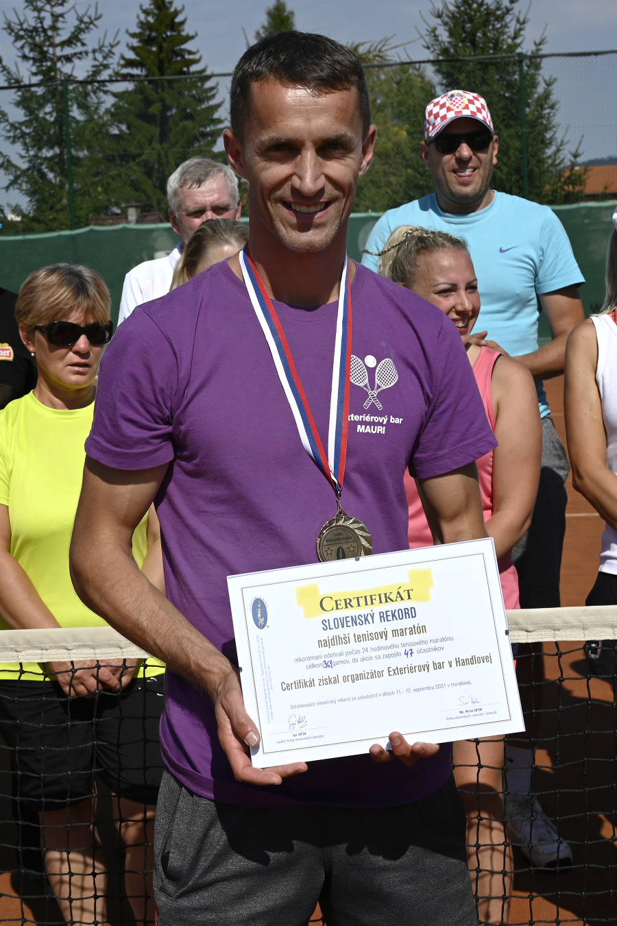 Organizátor tenisového maratónu Martin