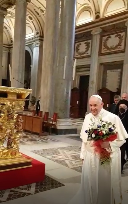 Čitateľ zastihol pápeža Františka