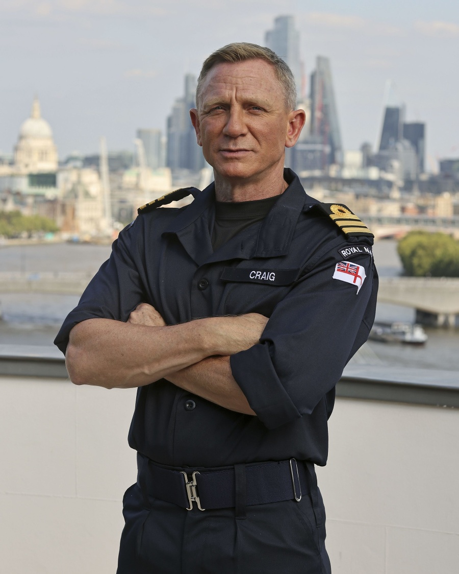 Britský herec Daniel Craig,
