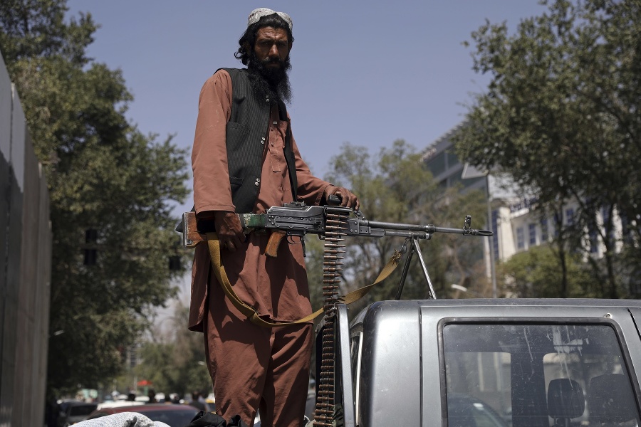Bojovník Talibanu. 