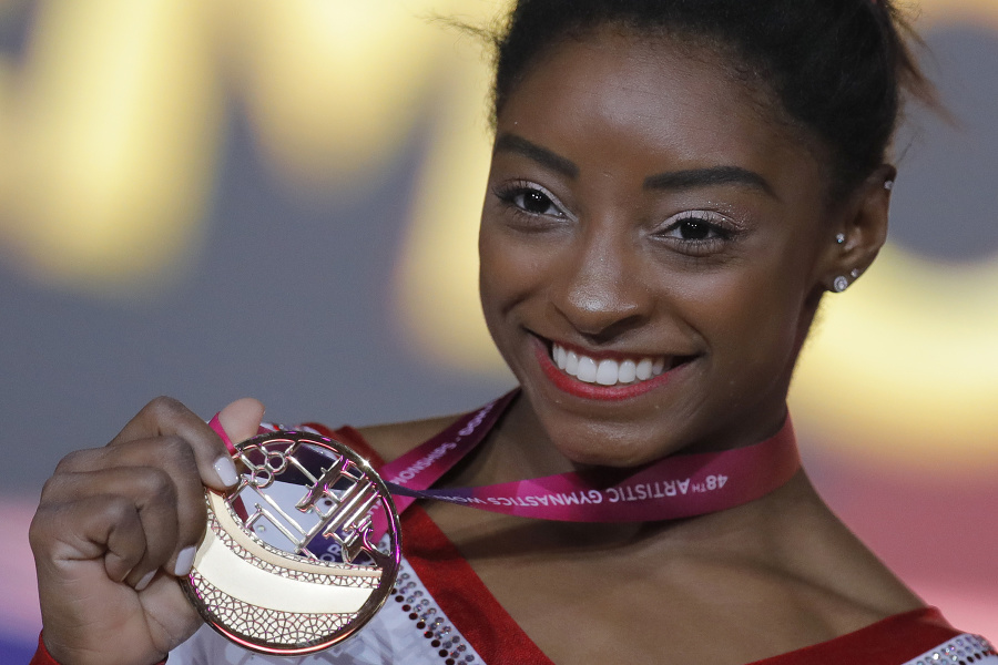 Americká gymnastická ikona Simone