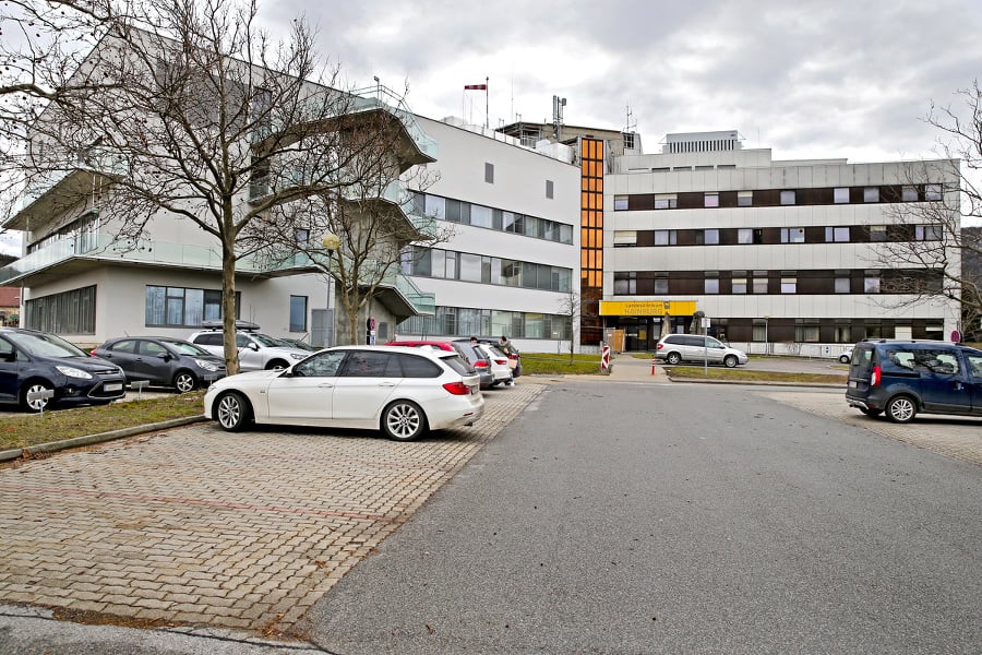 Nemocnica v Hainburgu.