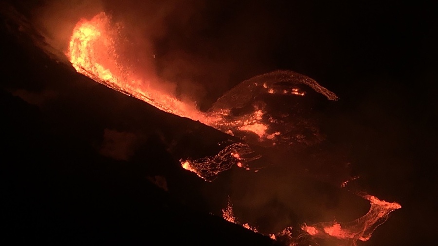 Erupcia havajskej sopky Kilauea