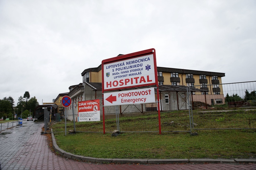 Nemocnica v Liptovskom Mikuláši.