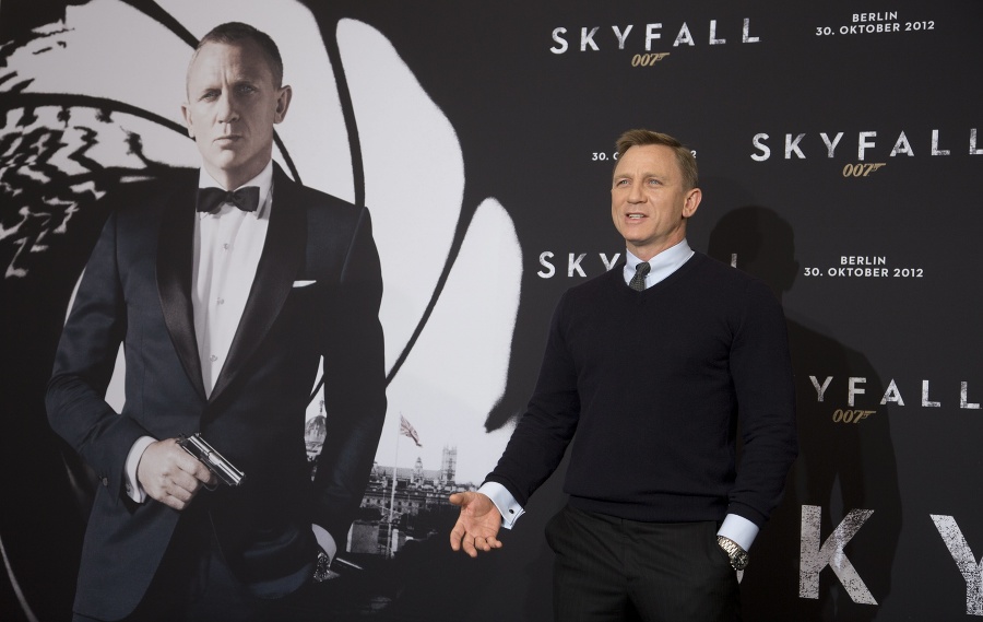 Britský herec Daniel Craig