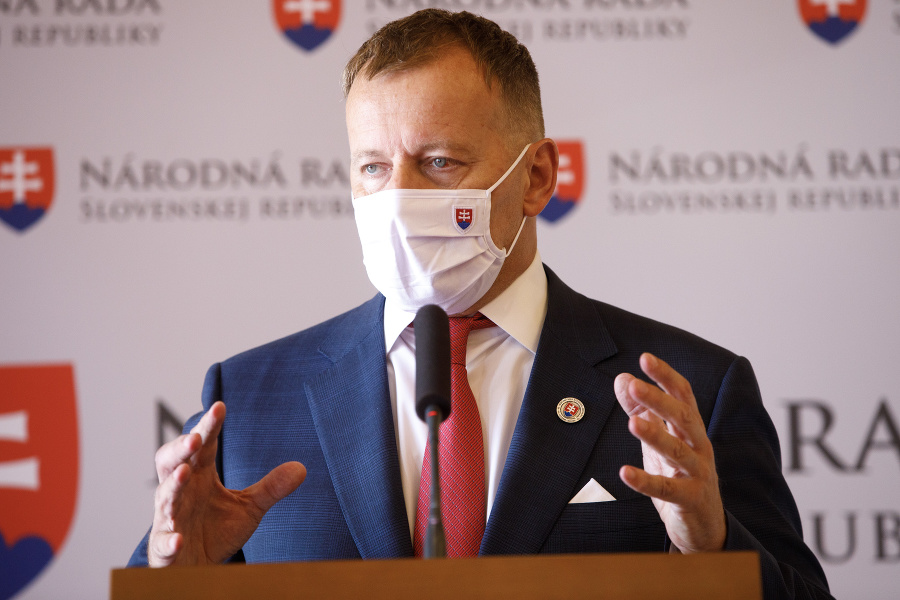 Predseda parlamentu Boris Kollár