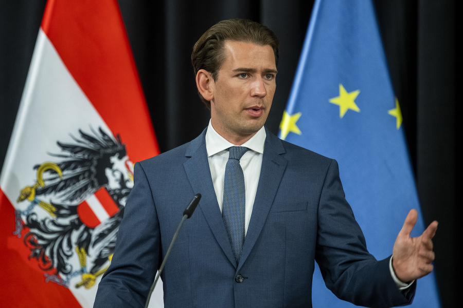 Rakúsky kancelár Sebastian Kurz