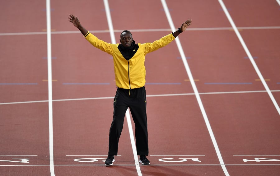 Usain Bolt po ukončení