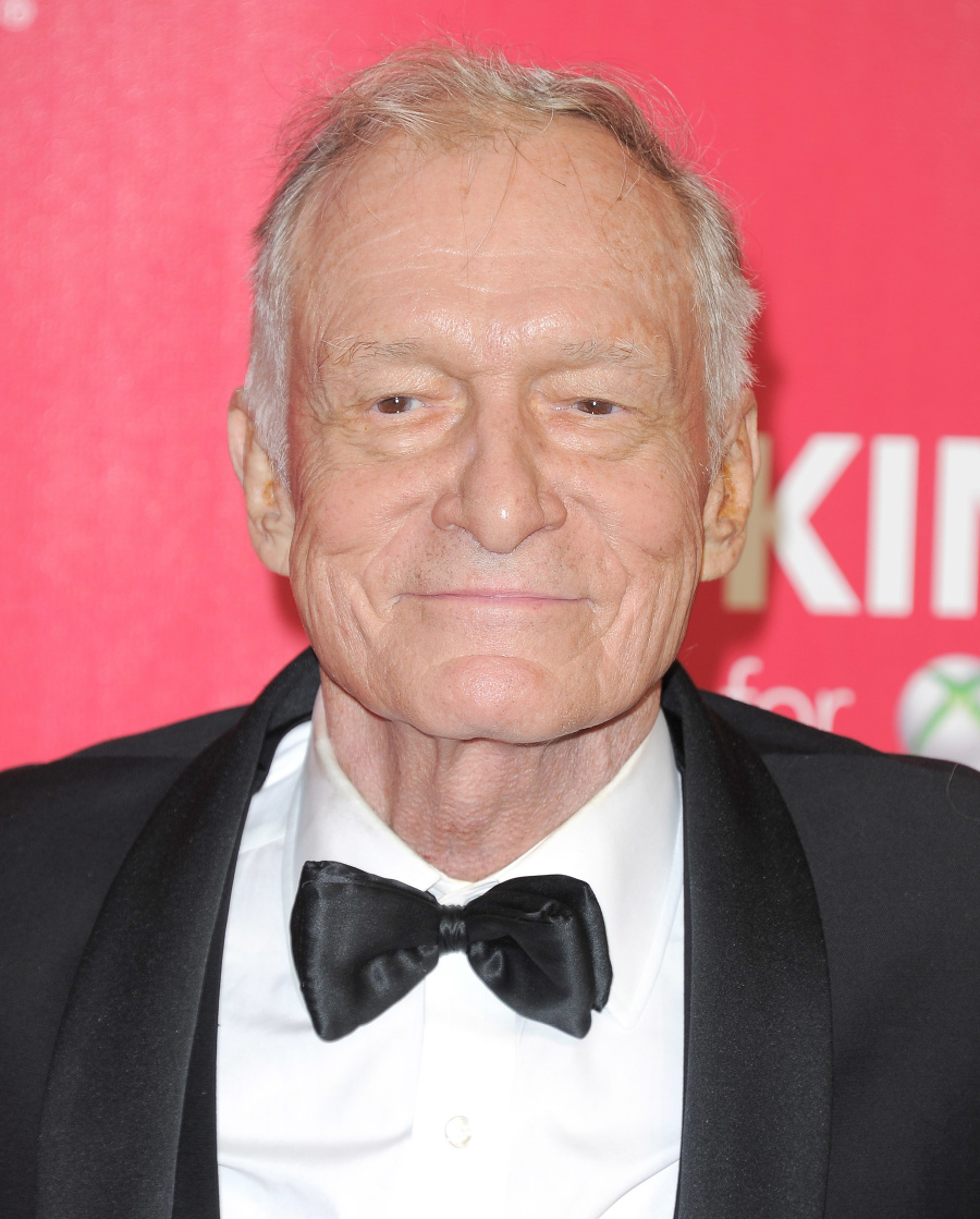 Zakladateľ magazínu pre dospelých Playboy Hugh Hefner.