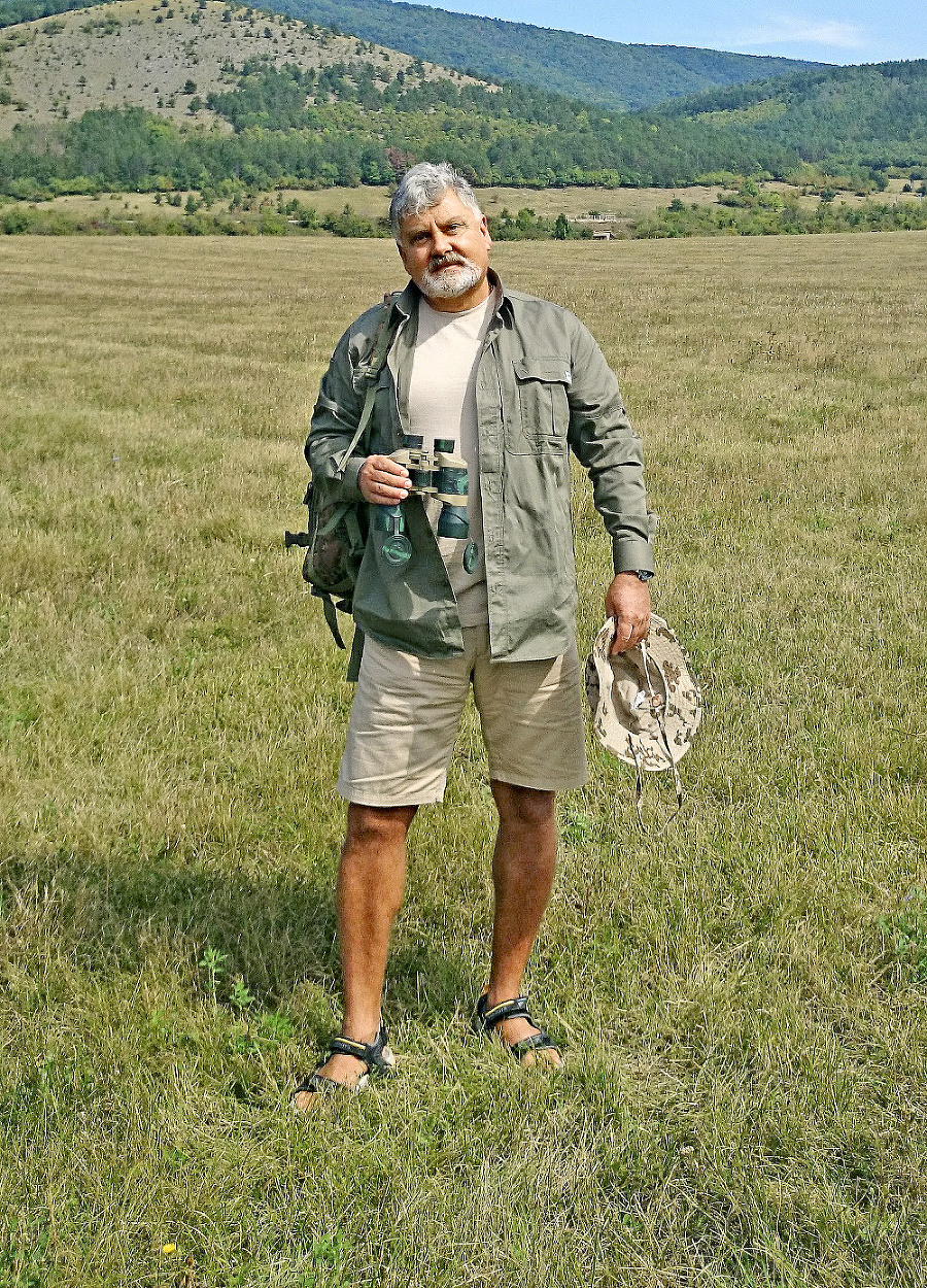 Entomológ Rudolf Gabzdil.