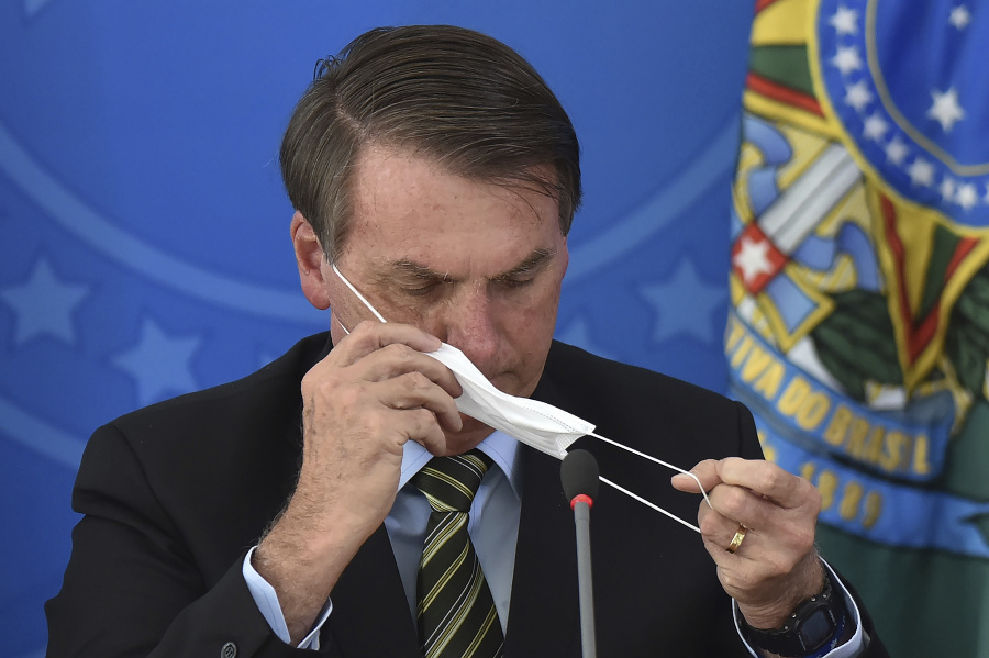 Brazílsky prezident Jair Bolsonaro.