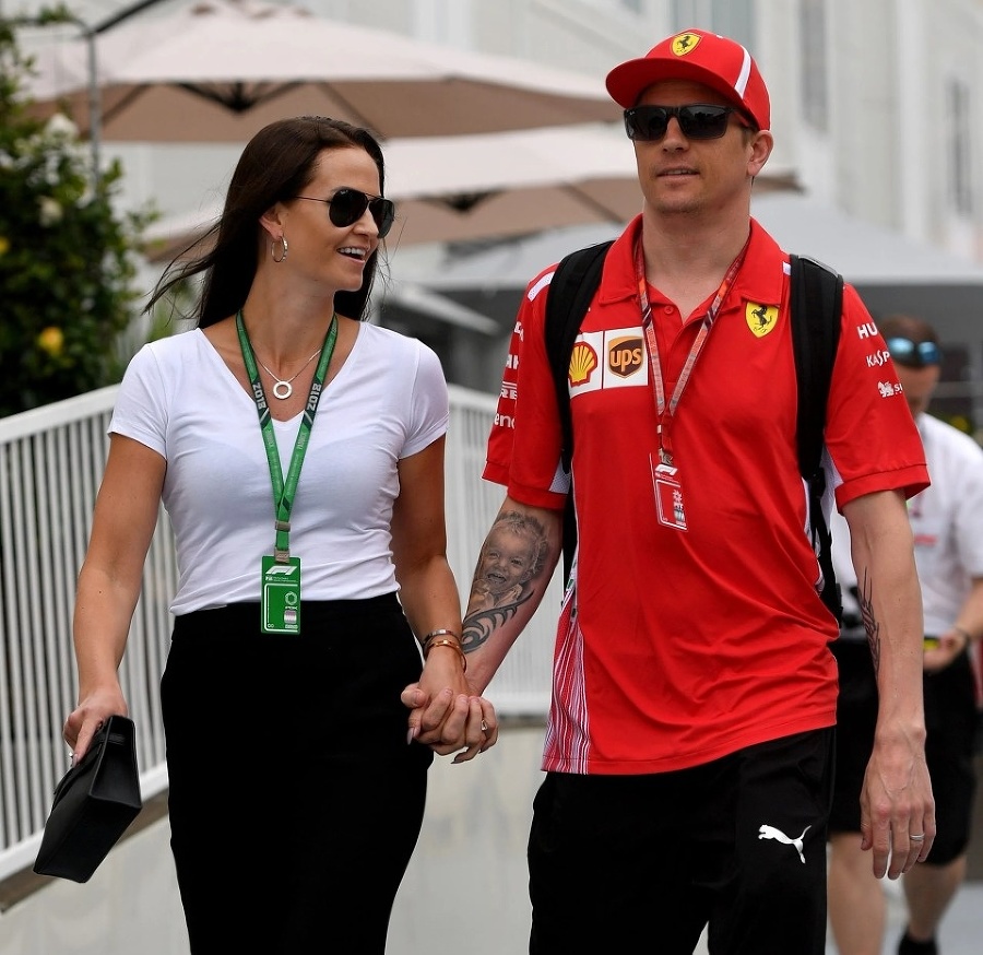 Kimi Raikkonen so svojou