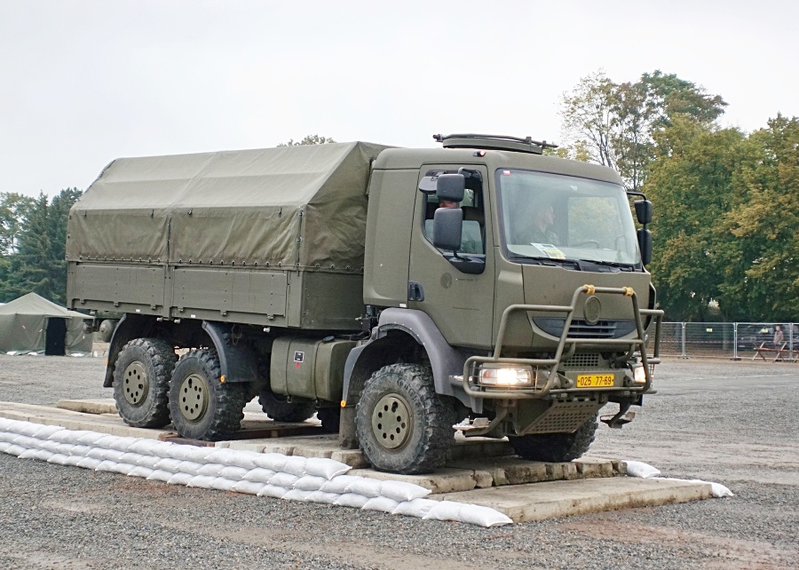 Vozidlá Tatra T-810 Tactic, ktoré slúžia v Armáde ČR.