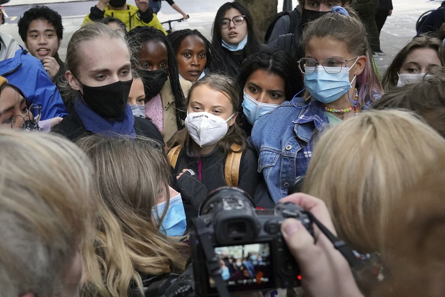 Greta Thunbergová sa pripojila