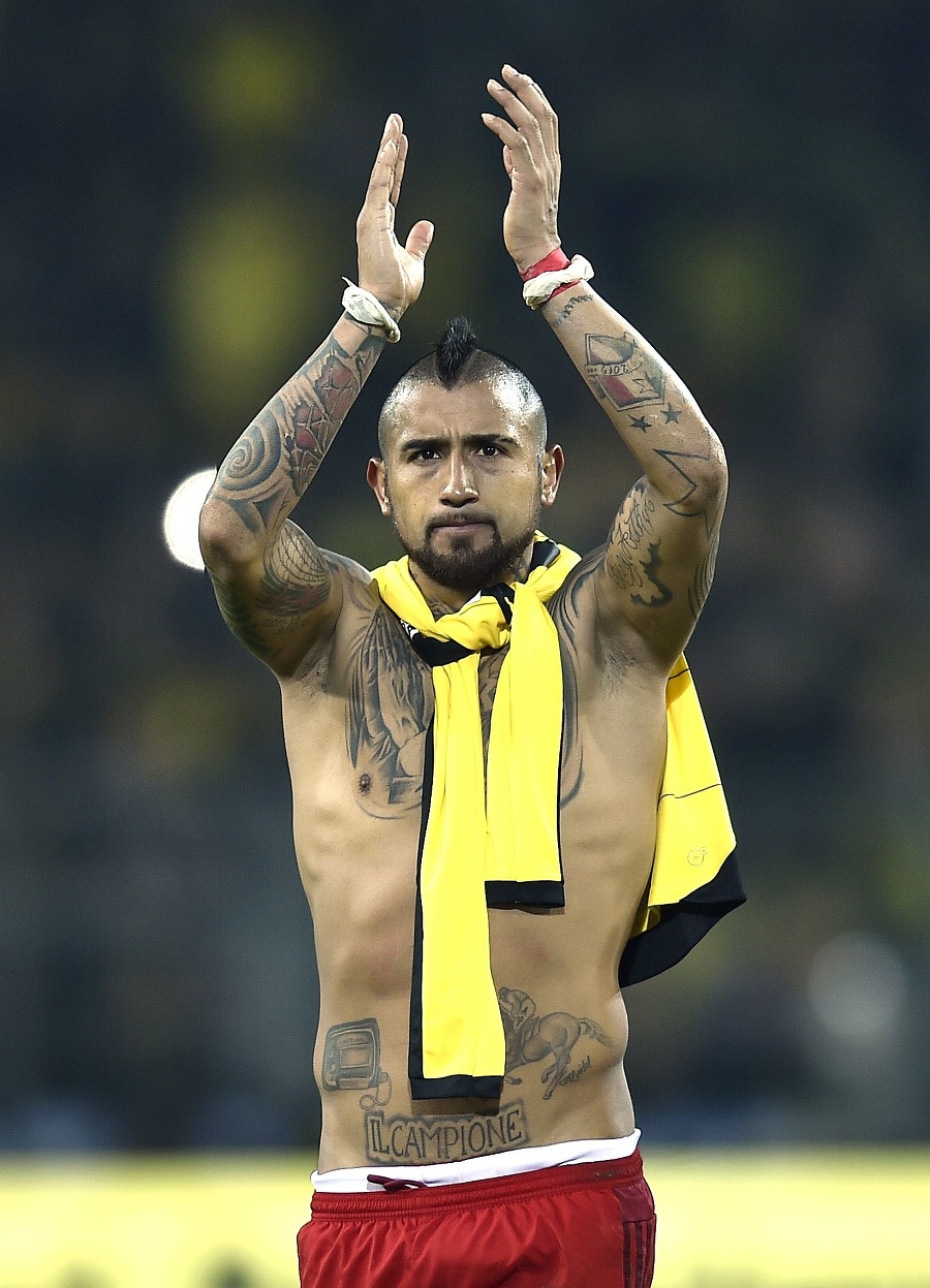 Arturo Vidal hral v