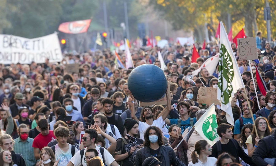 Proti summitu G20 protestovali