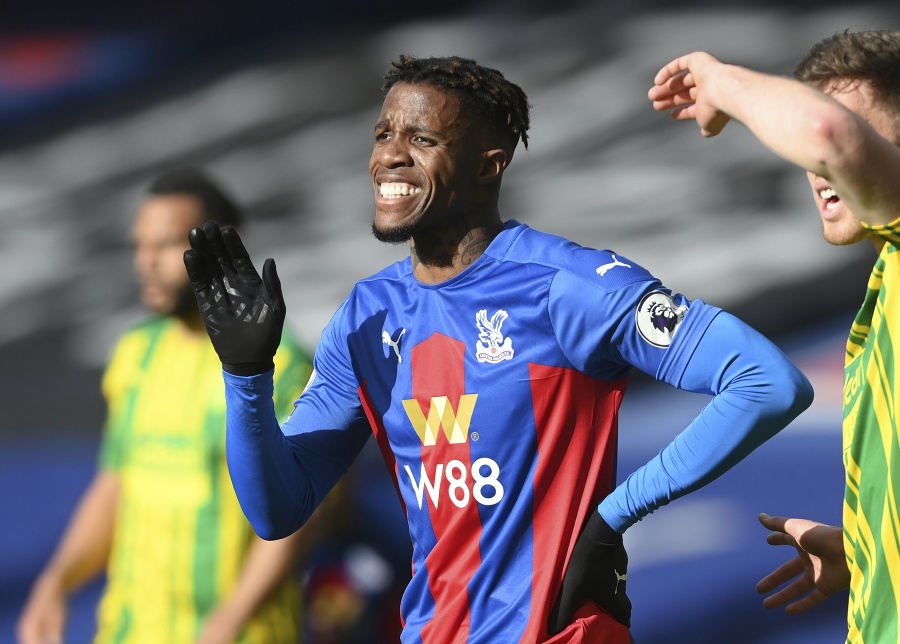 Útočník Crystal Palace Wilfried