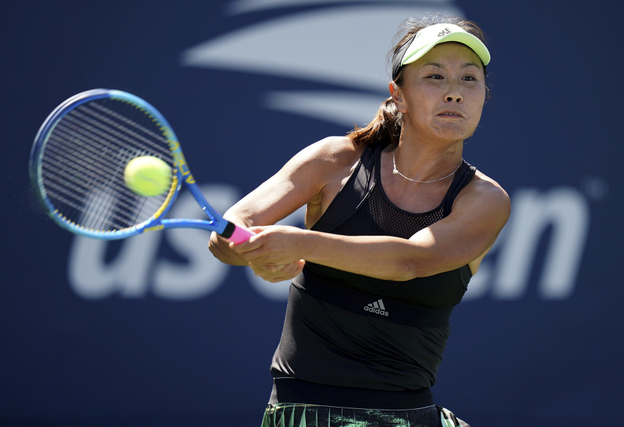 Čínska tenistka Šuaj Pcheng.