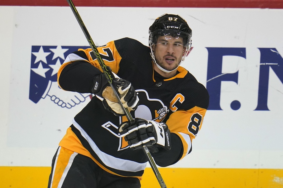 Kapitán Pittsburghu Sidney Crosby.